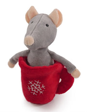 Mouse in palissandro in tazza di tè peluche - afbeelding 3