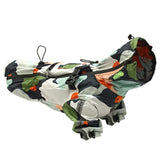 Croci Rain -imparking go arlequin verde color naranja blanco blanco - afbeelding 1