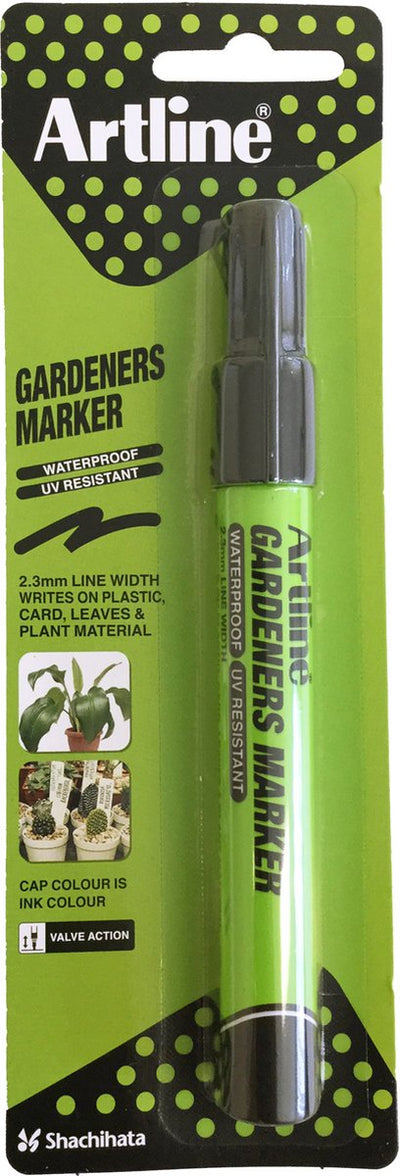 Artline gardeners permanent marker- 1 stuk- 2,3mm lijndikte - zwart