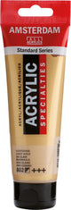 Tubo di vernice acrilica serie Amsterdam standard da 120 ml oro chiaro 802