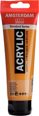 Tubo di vernice acrilica serie Amsterdam standard da 120 ml ocra dorata 231