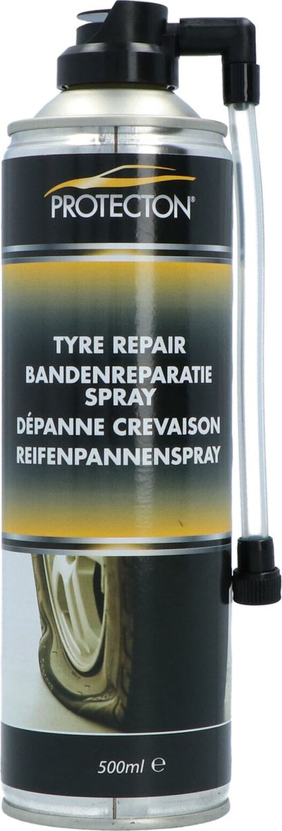 Spray protettivo per la riparazione dei pneumatici - per riparazioni di emergenza - riparazione di piccole perdite per pneumatici tubeless - 500 ml