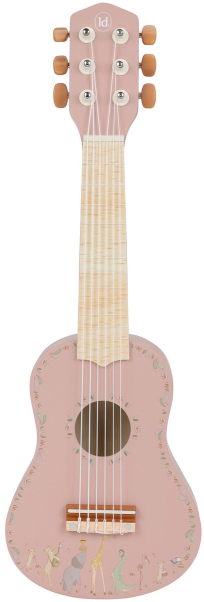 Piccola chitarra olandese in legno - FSC rosa - Safari Friends