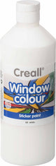Creall raamverf wit - glasverf voor kinderen en volwassenen 500ml.