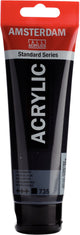 Tubo di vernice acrilica serie Amsterdam standard da 120 ml ossido nero 735