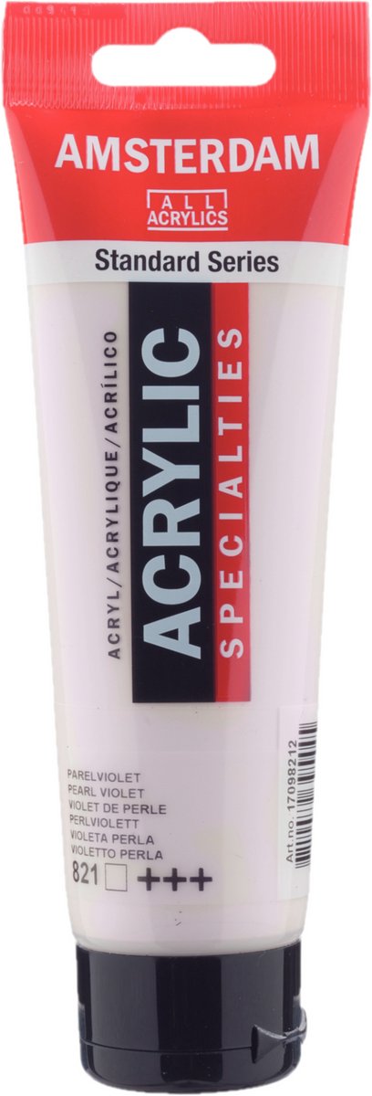 Amsterdam standard series acrylic paint tube 120 ml pearl violet 821