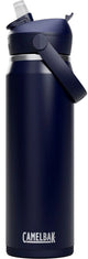 Camelbak thrive flip straw - vacuum insulated - rvs isolatie drinkfles - 750 ml - blauw (navy)