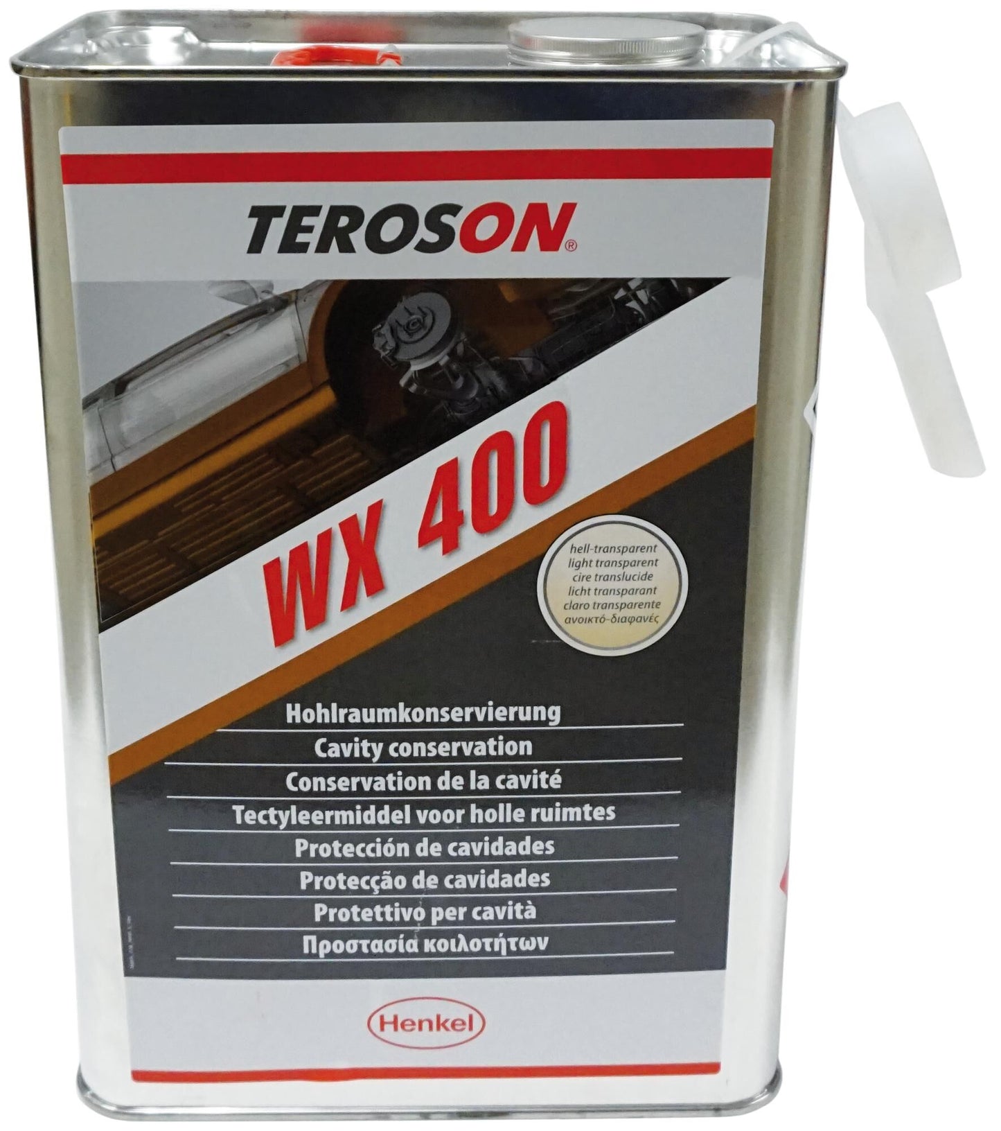 Teroson afdichting van holtes terotex wx 400 terotex-hv-400 light 10lt can