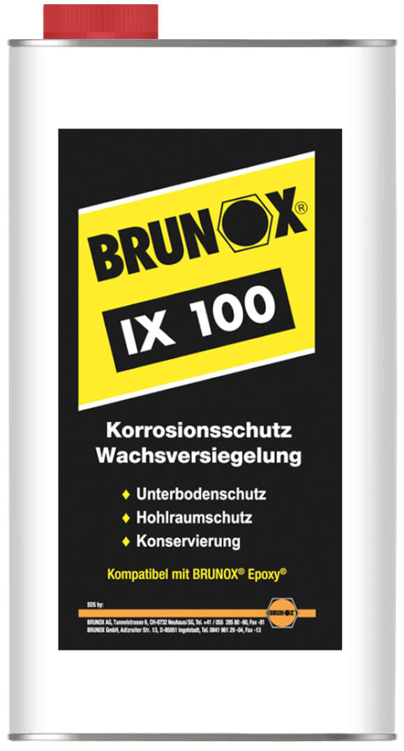 Brunox protezione anticorrosione ix 100 cera sigillante 20 l ix 100