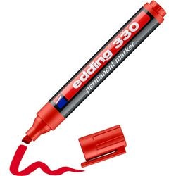 Edding 330 Marker, line thickness 1-5 mm, red, 1 piece