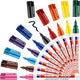 Edding Markers 400, line thickness 1 mm, various colors, 10 piece 1 box