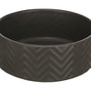 Trixie Food Bowl Beber Bin Wave Ceramic Gray