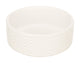 Trixie Food Bowl bebiendo tazón ola de cerámica blanca