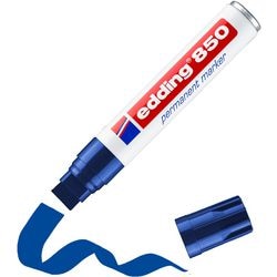 Rotulador permanente edding 850 azul 5-16 mm punta recta
