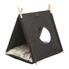 Trixie Cat Basket Tent Elevenie con almohada FIENTA ANTRACITE