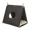 Trixie Cat Basket Tent Elevenie con almohada FIENTA ANTRACITE