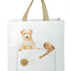Hoppe Shoppingbag kiekeboe hond kat assorti