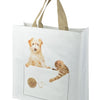 Hoppe Shoppingbag kiekeboe hond kat assorti