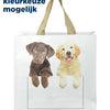 Hoppe Shoppingbag kiekeboe hond kat assorti