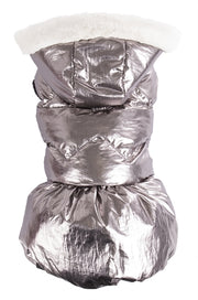 Martin Dog Jacket Elite Lame Silver colored water -repellent - afbeelding 1