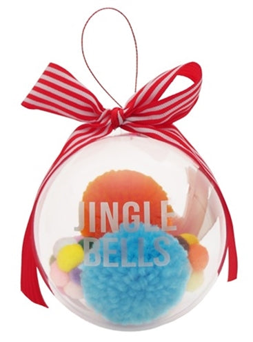 Cupido Comet Jingle Bells Bola de Navidad con gato de juguete