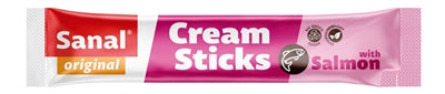 Sticks de crema sanal gato salmón