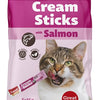 Sticks de crema sanal gato salmón