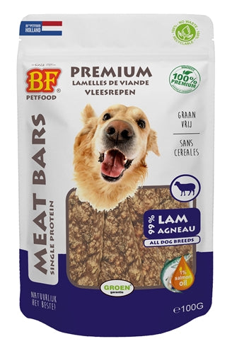 Barre di carne di biofood agnello