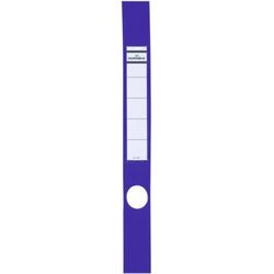 Etichette dorso durevoli 60 x 390 mm blu 10 pezzi