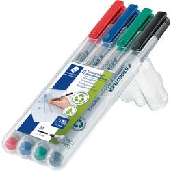 Pennarello ohp non permanente staedtler lumocolor gamma colori 1mm