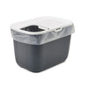 Savic Kattenbak Hop en Anthracite White