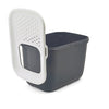 Savic Kattenbak Hop en Anthracite White