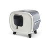 Savic Kattenbak Mira Deluxe Anthracite White
