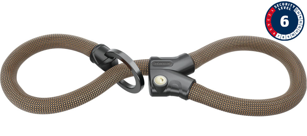 Abus kettingslot infinity loop 1806 140 140cm autum orange
