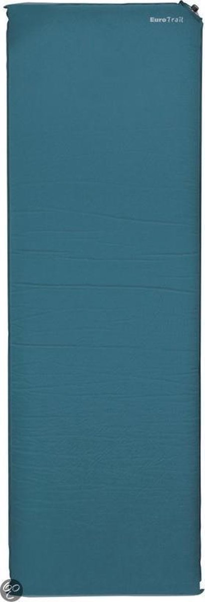 Eurotrail iso camp extra comfort deluxe slaapmat - hoogte 10 cm - blauw