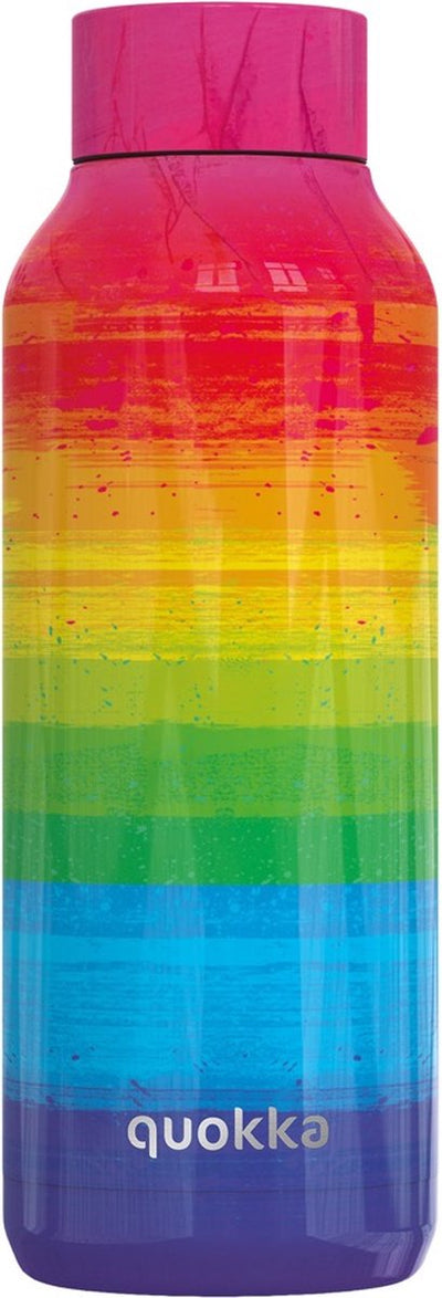 Quokka drinkfles rvs solid rainbow 510 ml