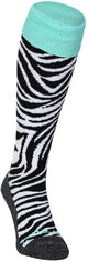 Brabo bc8300c socks zebra unisex sportsokken - black white
