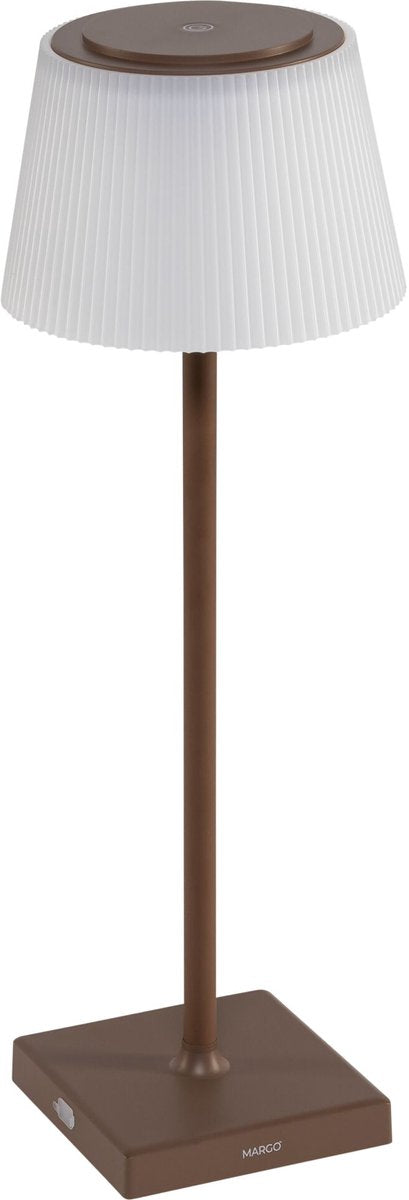 Lampada da tavolo Century LED Margo Corten 4W 3000K dimb. ip54