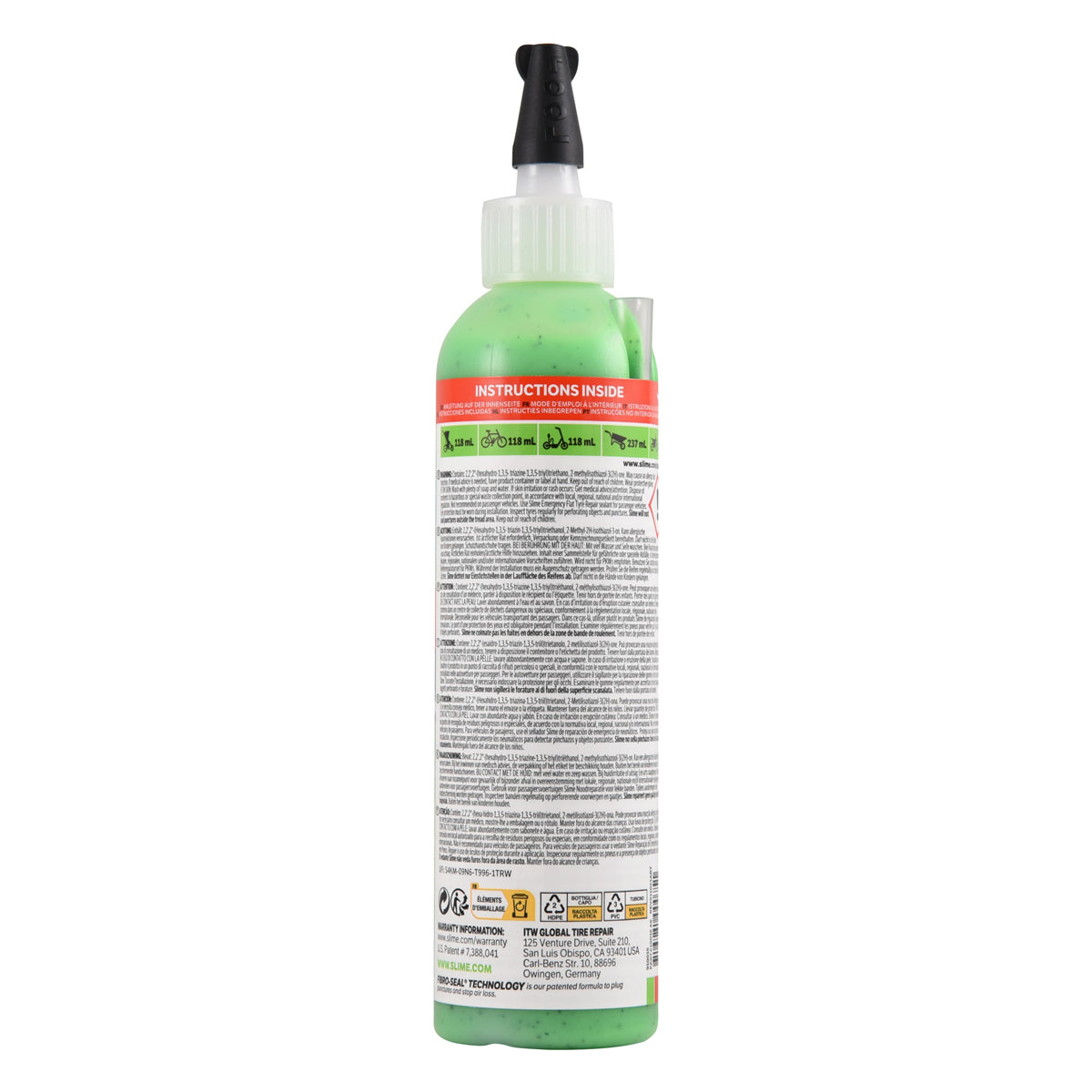 Prevención de fugas del tubo delgada delgada