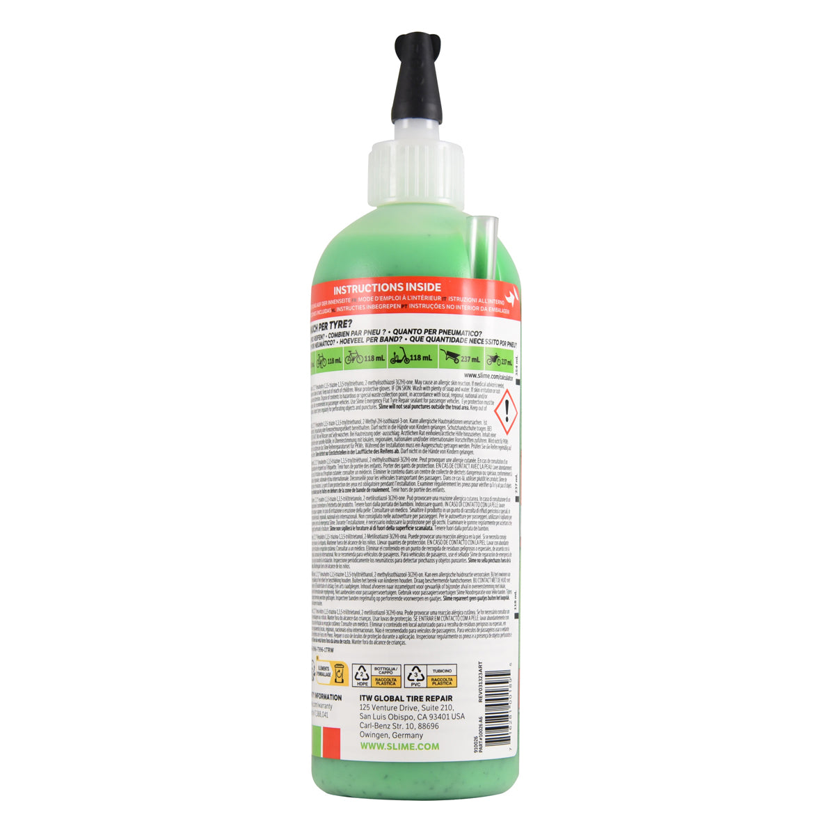 Prevención de fugas del tubo delgada delgada