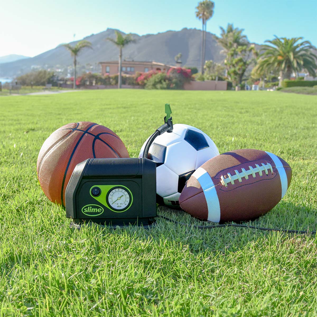 Compressore per pompa per pneumatici Slime 12V