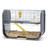 Savic Hamsterkooi Ginebra Anthracite Silver