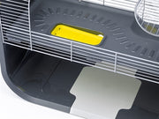 Savic Hamsterkooi geneva antraciet zilver - afbeelding 2