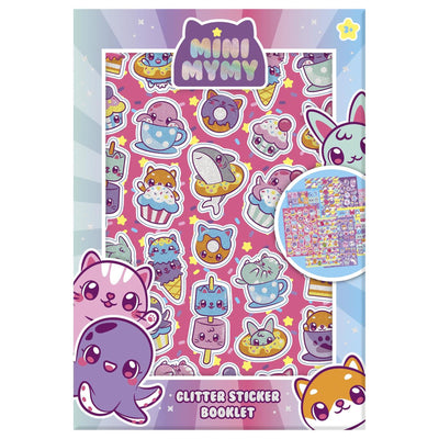 Mini ramo de pegatinas con purpurina mymy a5