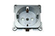 Toma de pared C-line camper y caravana 230 voltios plata