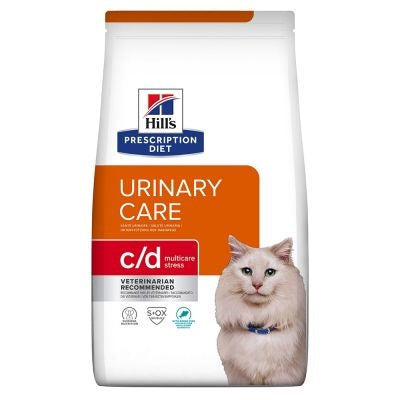 Dieta da prescrizione di Hill Hill's Hill's Feline C D Stress urinario