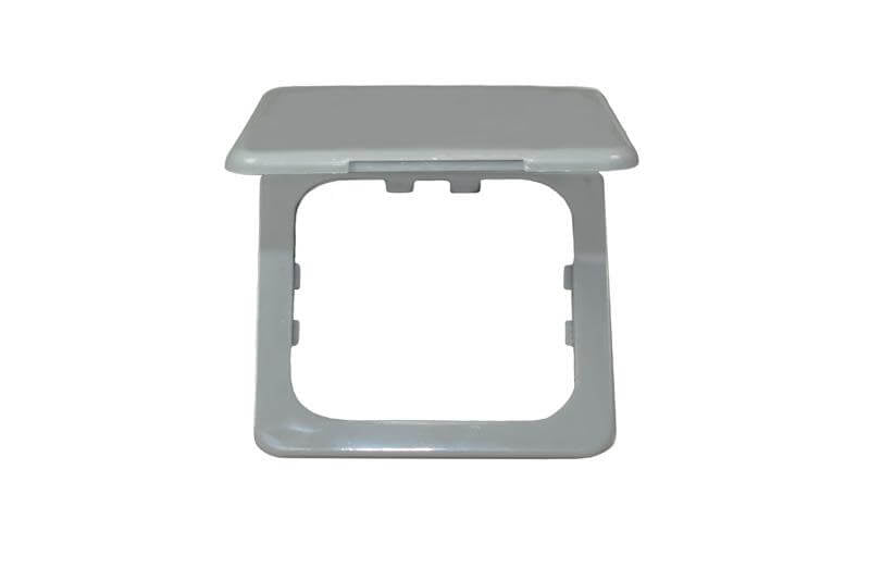 Tapa abatible opal gris