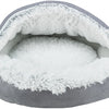 Trixie Dog Basket Donut Harvey Gray Blanco Blanco