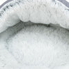 Trixie Dog Basket Donut Harvey Gray Blanco Blanco