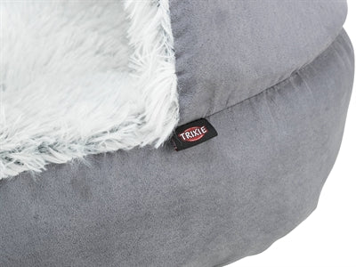 Trixie Dog Basket Donut Harvey Gray Blanco Blanco